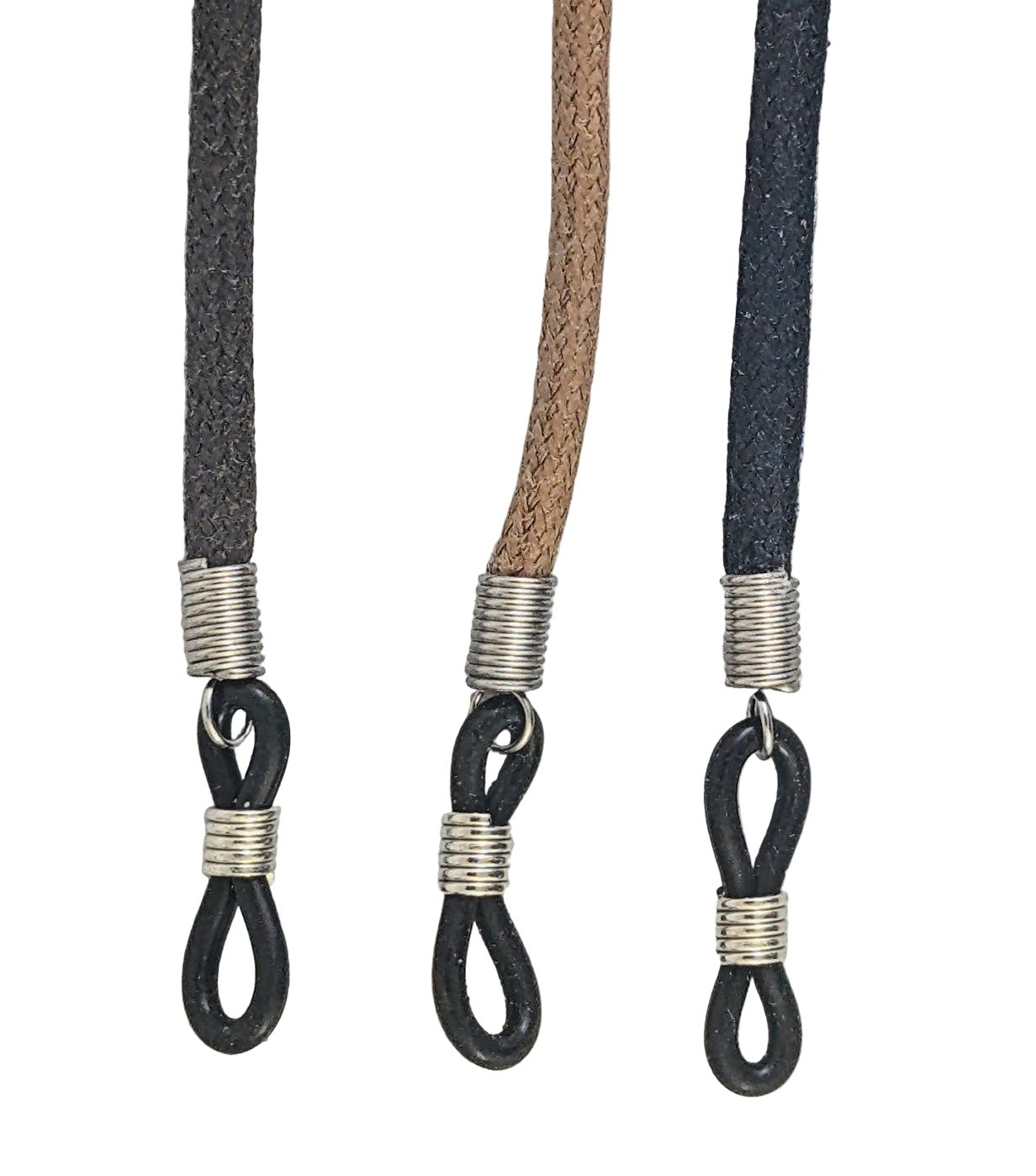 Reading glasses cord strap cotton Just laces and Leather craft cords