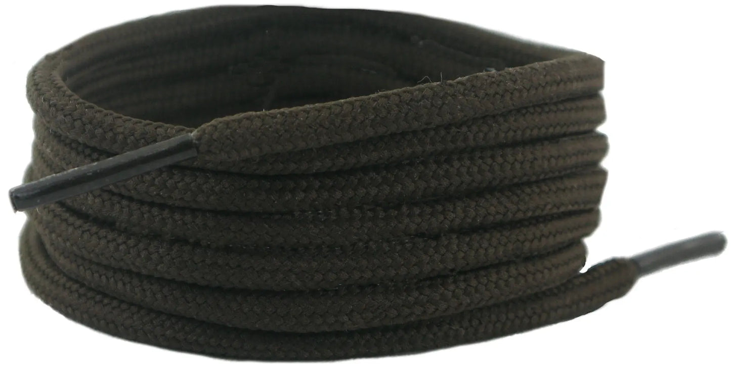 Dark brown 140 cm long laces Boot Laces