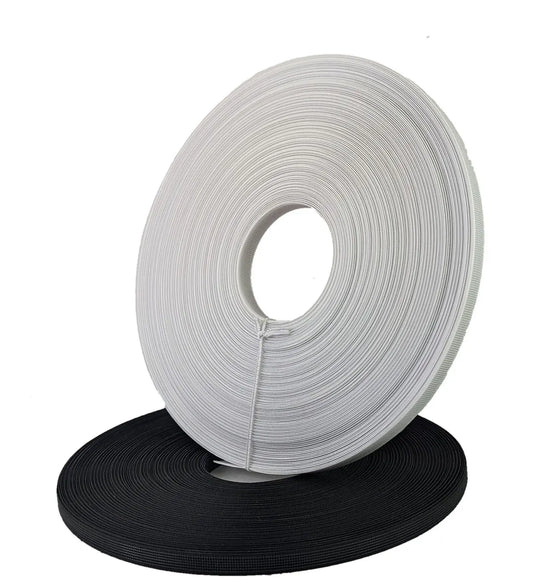 10 mm Polyester Boning Tape Black and White 1 Roll 40 meter jtcraftingshop