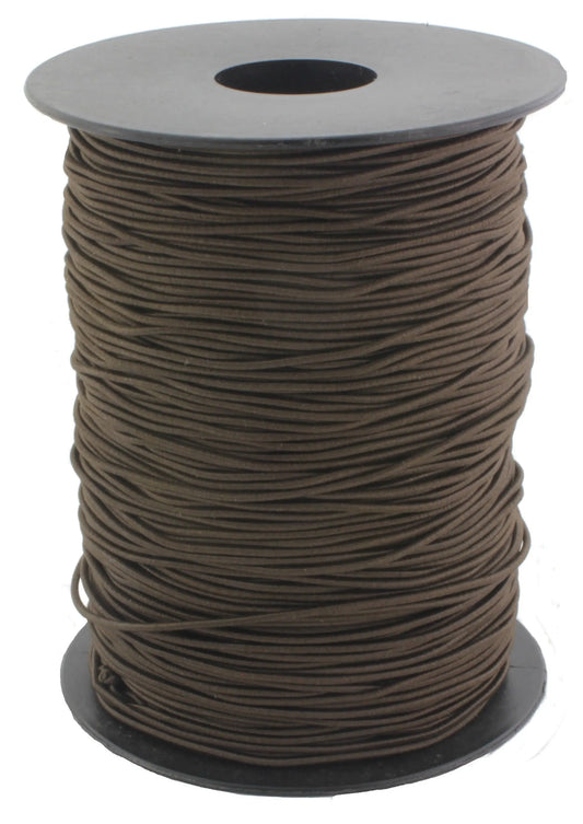 Brown elasic cord 1.5 mm