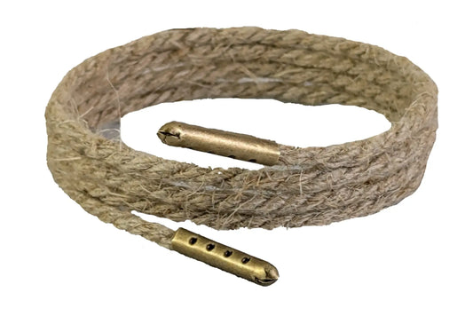 Shoelaces & Boot laces 3 mm round made from Hemp cord.