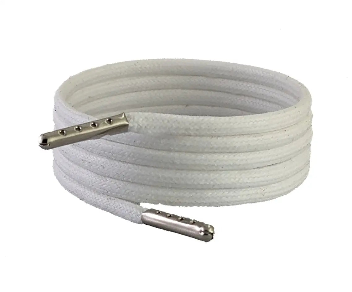 Shoelaces and Boot laces 3 mm round wax cotton laces.