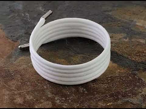 Shoelaces and Boot laces 3 mm round wax cotton laces.