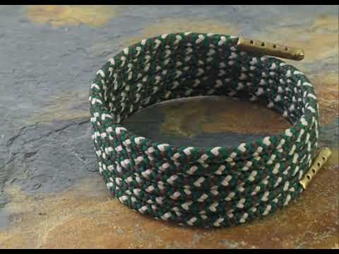 Camouflage shoelaces & Boot laces 4 mm round